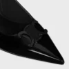 Slingback Alma in Patent Calfskin
