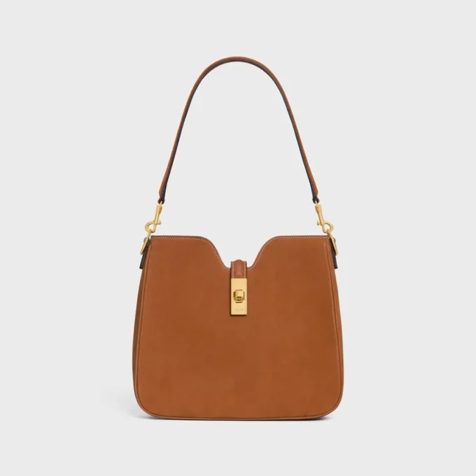 Small Camille 16 Soft Bag in Nubuck Calfskin