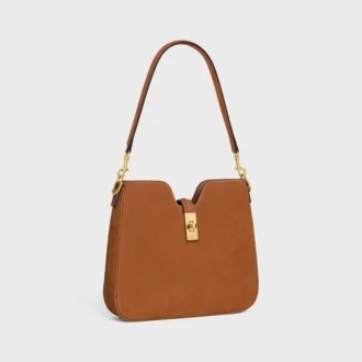 Small Camille 16 Soft Bag in Nubuck Calfskin