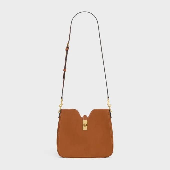 Small Camille 16 Soft Bag in Nubuck Calfskin