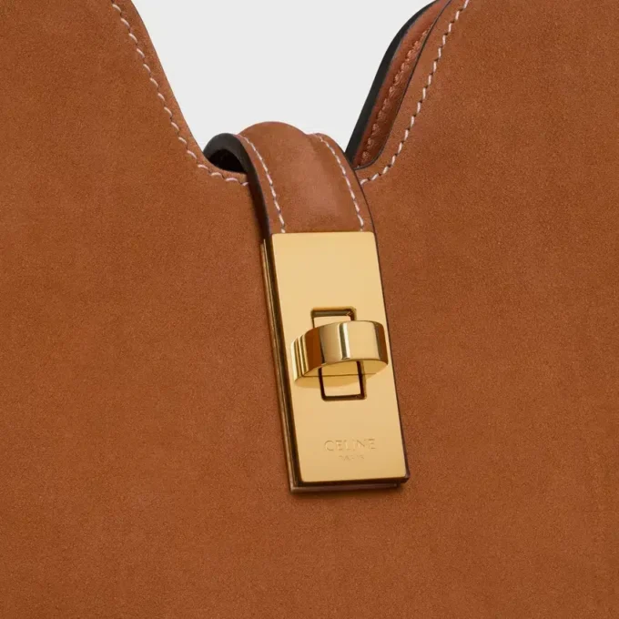 Small Camille 16 Soft Bag in Nubuck Calfskin