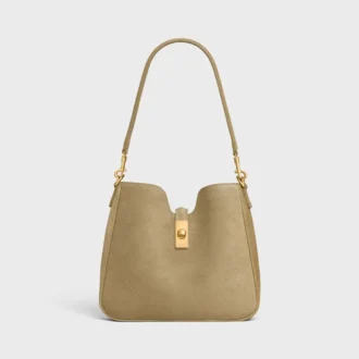 Small Camille 16 Soft Bag in Suede Calfskin Small Camille 16 Soft Bag in Suede Calfskin