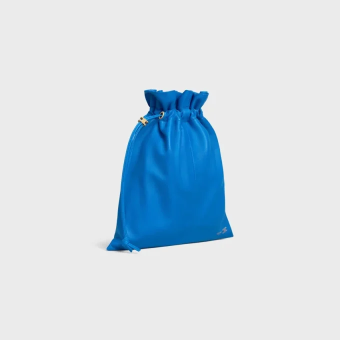 Small Crystal Pouch in Lambskin