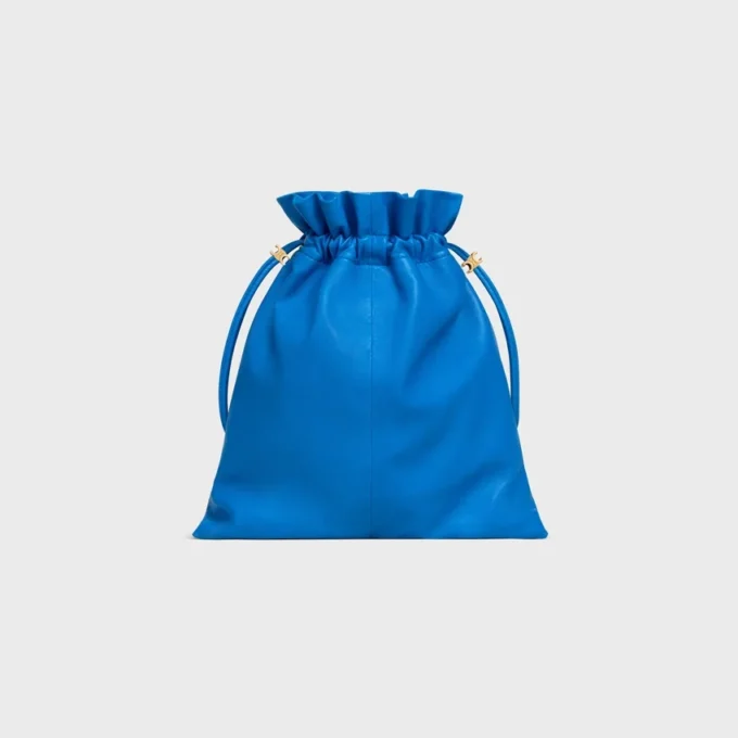 Small Crystal Pouch in Lambskin