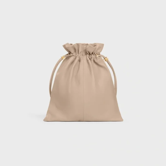 Small Crystal Pouch in Lambskin