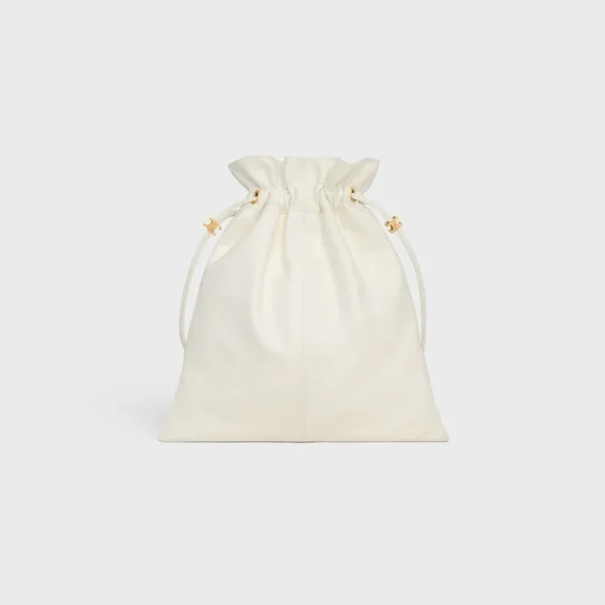 Small Crystal Pouch in Lambskin