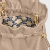 Small Crystal Pouch in Lambskin