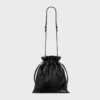 Small Crystal Pouch in Lambskin