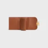 Small Flap Wallet Triomphe in Nubuck Calfskin