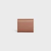 Small Flap Wallet Triomphe in Shiny Calfskin