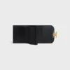 Small Flap Wallet Triomphe in Shiny Calfskin