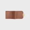 Small Flap Wallet Triomphe in Shiny Calfskin