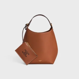 Small Hobo in Supple Smooth Calfskin
