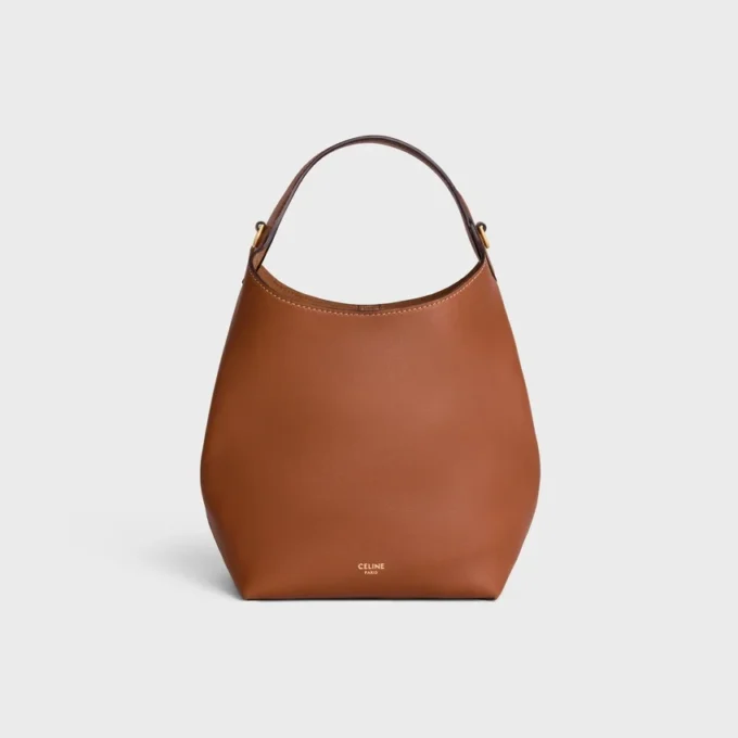 Small Hobo in Supple Smooth Calfskin