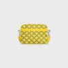 Small Messenger Bag in Triomphe Canvas and Calfskin