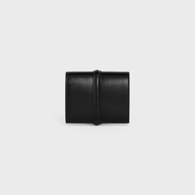 Small Trifold Wallet 16 in Satinated Calfskin