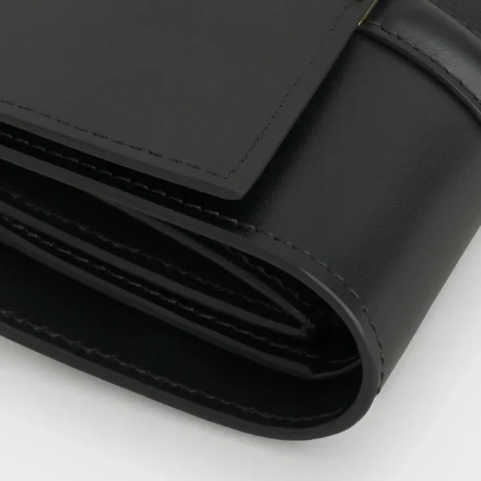 Small Trifold Wallet 16 in Satinated Calfskin