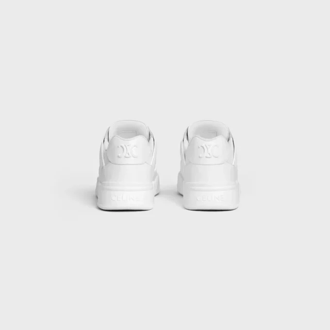 Sneaker Trainer Ct-09 in Calfskin and Mesh