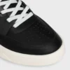Sneaker Trainer Ct-09 in Calfskin and Mesh