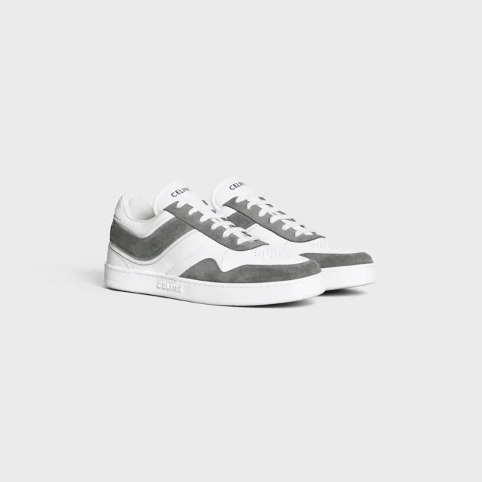 Sneaker Trainer in Suede Calfskin and Calfskin