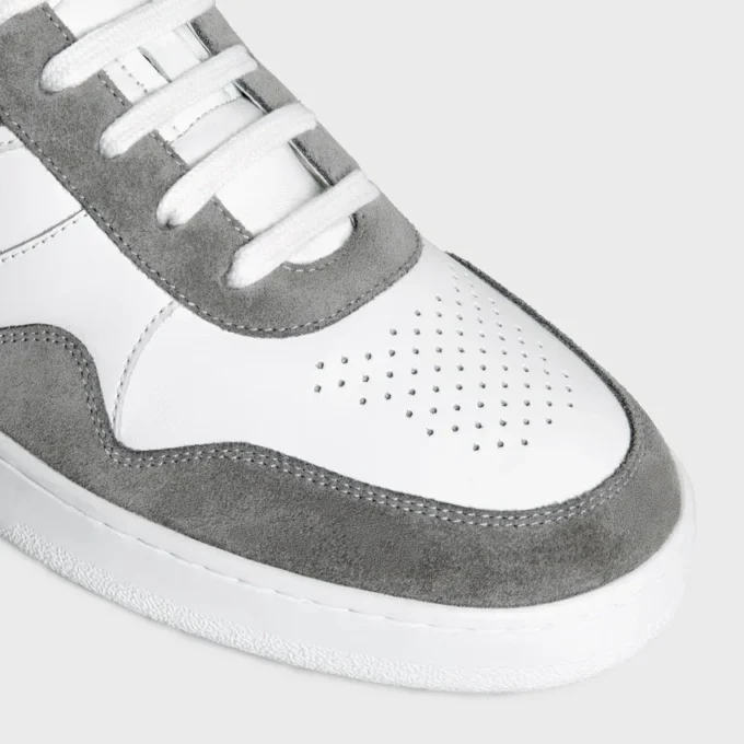 Sneaker Trainer in Suede Calfskin and Calfskin