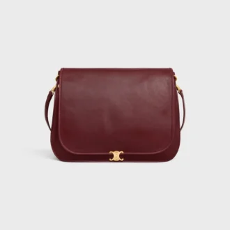Soft Triomphe Besace in Supple Shiny Lambskin Soft Triomphe Besace in Supple Shiny Lambskin