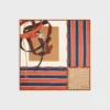 Square in Silk Twill