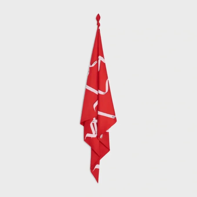 Square in Silk Twill