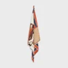 Square in Silk Twill