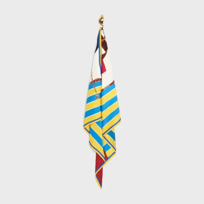 Square in Silk Twill