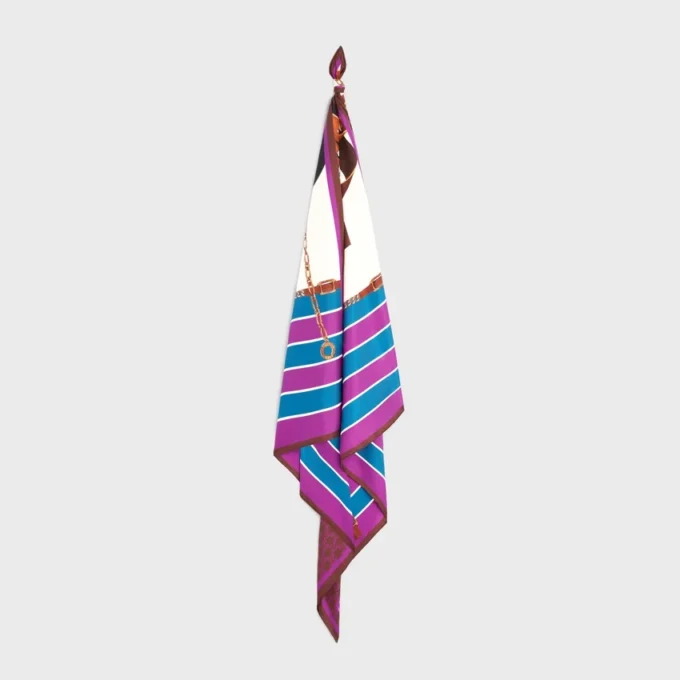 Square in Silk Twill