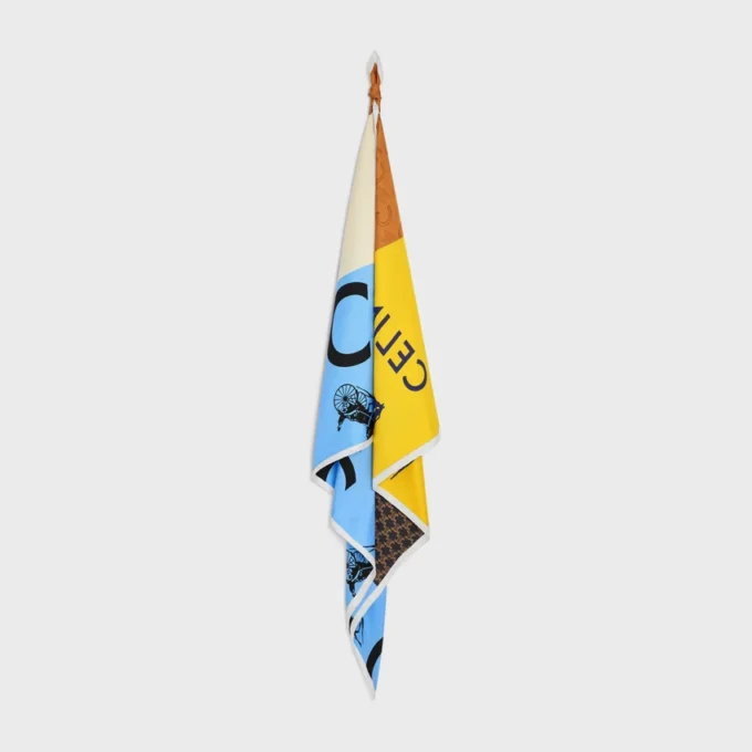 Square in Silk Twill