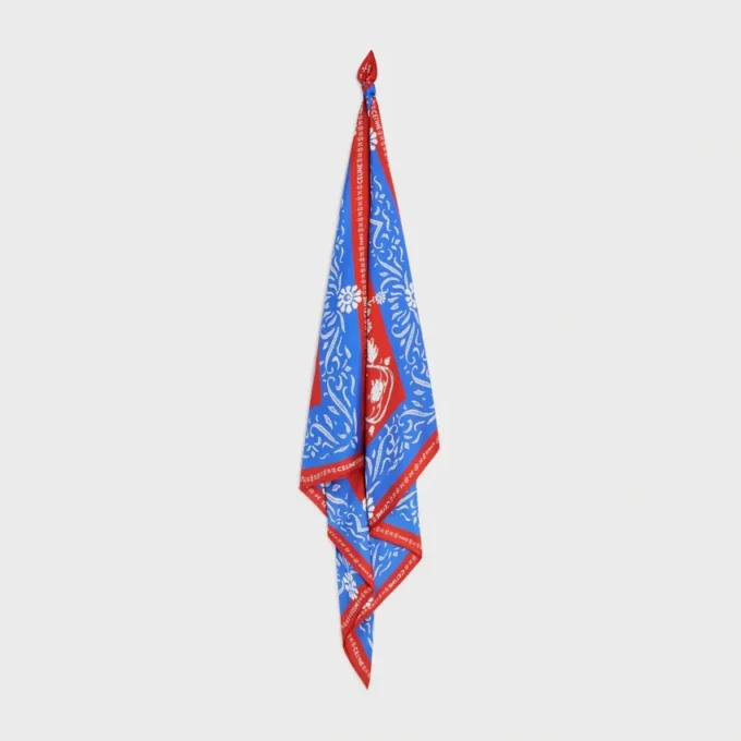 Square in Silk Twill