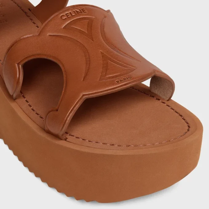 Sunny Sandal in Calfskin – Vegetal Tanning