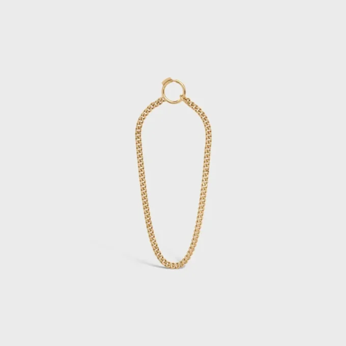 Systeme Necklace in Yellow Gold and Diamonds