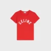 T-Shirt in Ribbed Cotton Jersey