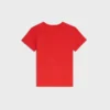T-Shirt in Ribbed Cotton Jersey