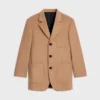 Tailored Jacket in Cashmere Flannel