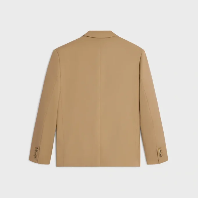 Tailored Jacket in Stretch Wool Gabardine