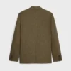 Tailored Jacket in Tricotine Wool
