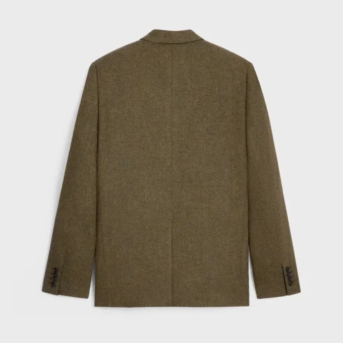 Tailored Jacket in Tricotine Wool