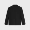 Tailored Jacket in Wool Gabardine