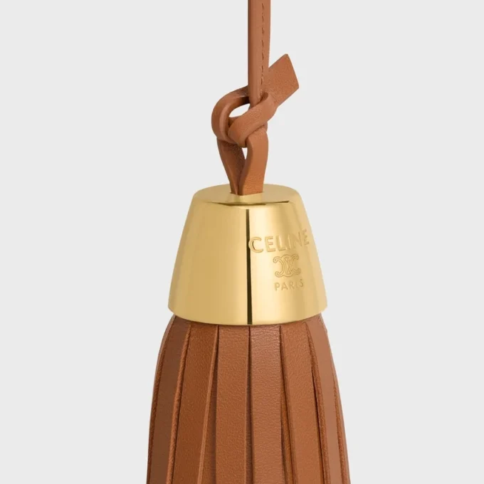 Tassel Charm in Smooth Lambskin Tassel Charm in Smooth Lambskin