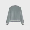 Teddy Tracksuit Jacket in Velvet Jersey Teddy Tracksuit Jacket in Velvet Jersey