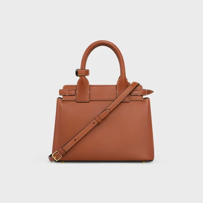 Teen Celine Conti Bag in Natural Calfskin