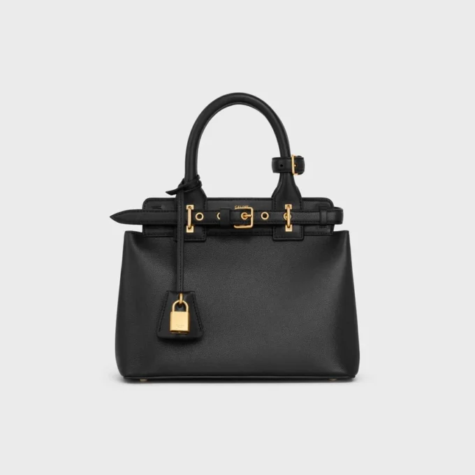 Teen Celine Conti Bag in Supple Grained Calfskin