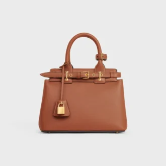 Teen Celine Conti Bag in Supple Grained Calfskin Teen Celine Conti Bag in Supple Grained Calfskin