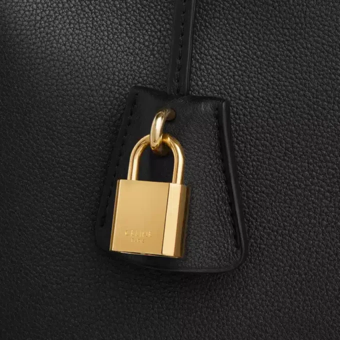 Teen Celine Conti Bag in Supple Grained Calfskin