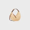 Teen Celine Lulu in Raffia and Natural Calfskin Teen Celine Lulu in Raffia and Natural Calfskin