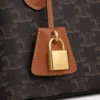 Teen Honorine Bag in Triomphe Canvas and Calfskin